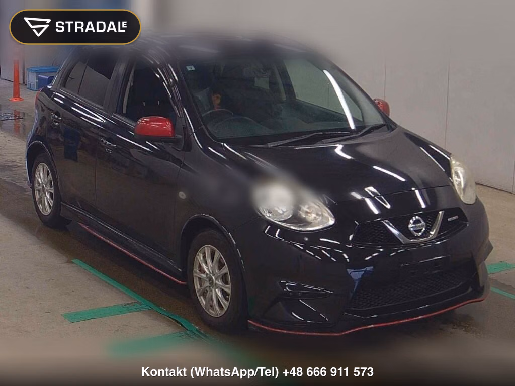 NISSAN MARCH 5D NISMO 2017, aukcja z Japonii, zdjęcie 1