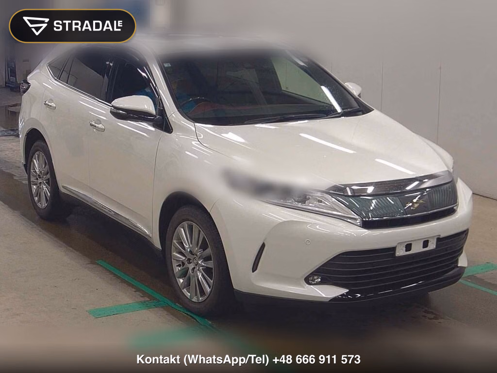 TOYOTA HARRIER PREMIUM 2018, aukcja z Japonii, zdjęcie 1
