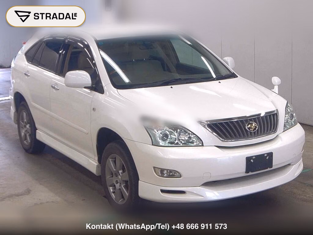 TOYOTA HARRIER 240G L PACKAGE 2008, aukcja z Japonii, zdjęcie 1