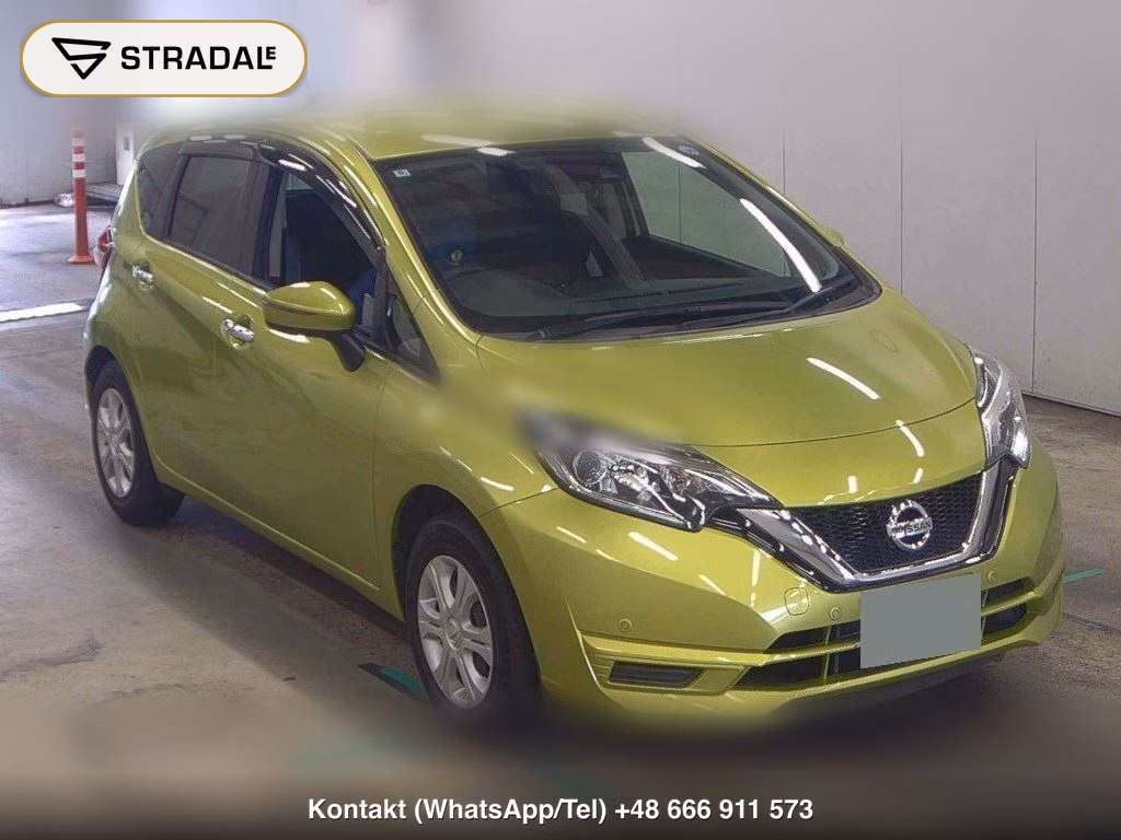 NISSAN NOTE X V SELECTION 2020, aukcja z Japonii, zdjęcie 1