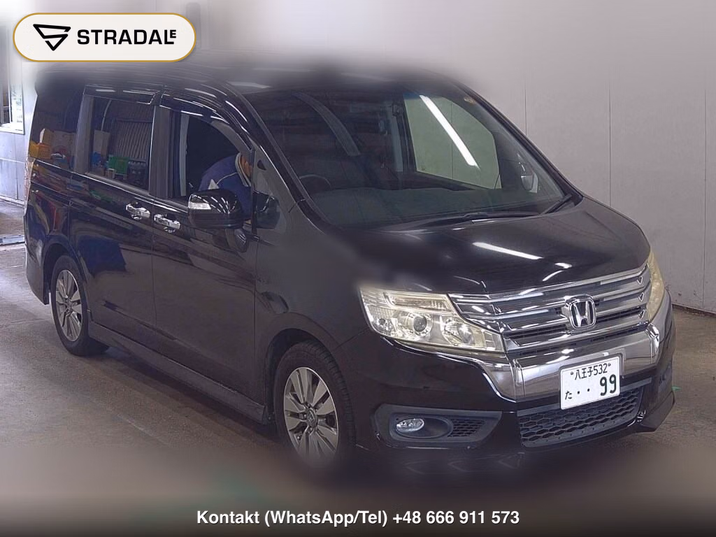 HONDA STEPWAGON SPADA Z INTER NAVI SELECTION 2012, aukcja z Japonii, zdjęcie 1