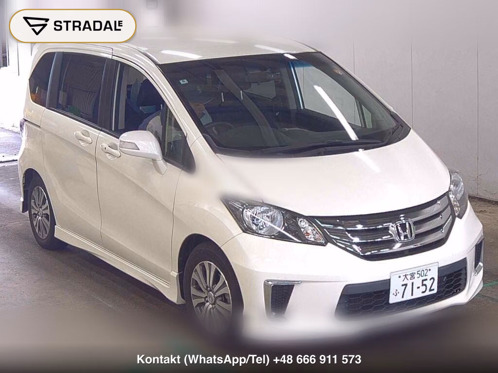 HONDA FREED G AERO 2012, aukcja z Japonii, zdjęcie 1