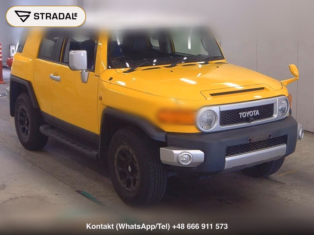 TOYOTA FJ CRUISER 4WD COLOR PACKAGE 2017, aukcja z Japonii, zdjęcie 1