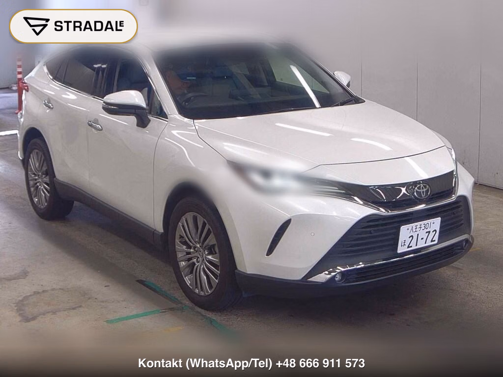 TOYOTA HARRIER Z 2021, aukcja z Japonii, zdjęcie 1