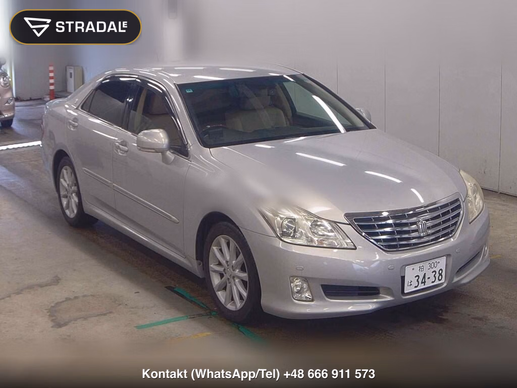 TOYOTA CROWN 4D ROYAL SALOON G 2008, aukcja z Japonii, zdjęcie 1