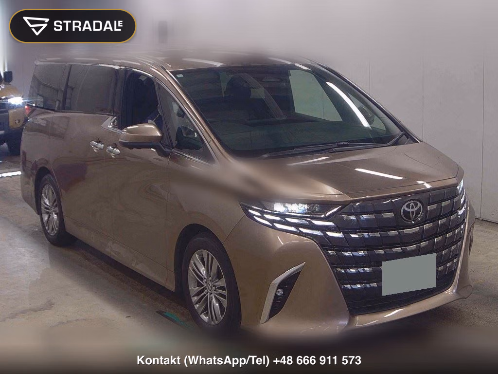 TOYOTA ALPHARD Z 2024, aukcja z Japonii, zdjęcie 1