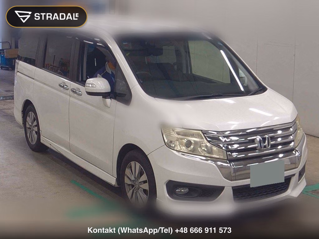 HONDA STEPWAGON SPADA Z INTER NAVI SELECTION 2012, aukcja z Japonii, zdjęcie 1