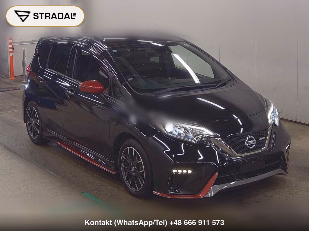 NISSAN NOTE NISMO 2018, aukcja z Japonii, zdjęcie 1