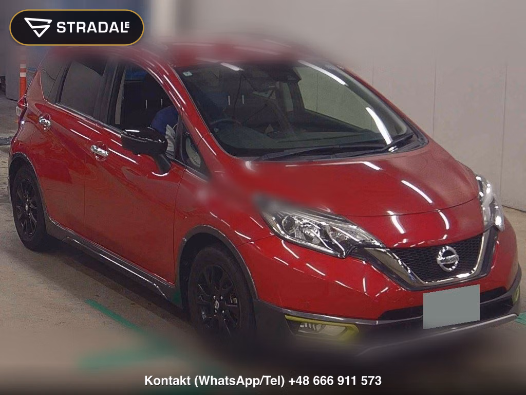 NISSAN NOTE X C-GEAR 2018, aukcja z Japonii, zdjęcie 1