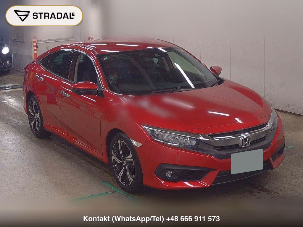 HONDA CIVIC 4D SEDAN HONDA SENSING 2018, aukcja z Japonii, zdjęcie 1
