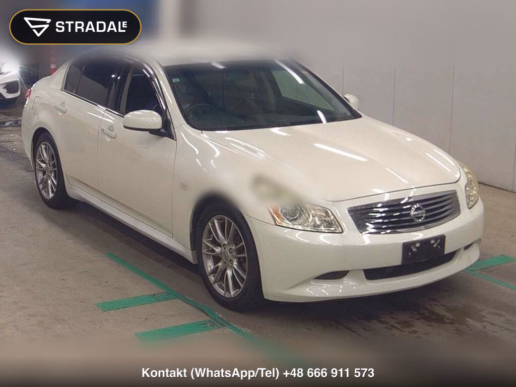 NISSAN SKYLINE 4D 250GT TYPE S 2008, aukcja z Japonii, zdjęcie 1