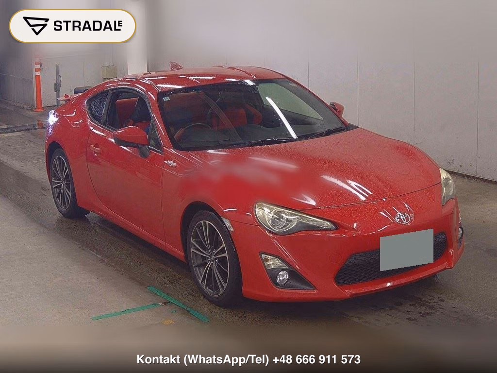 TOYOTA 86 GT LIMITED 2012, aukcja z Japonii, zdjęcie 1