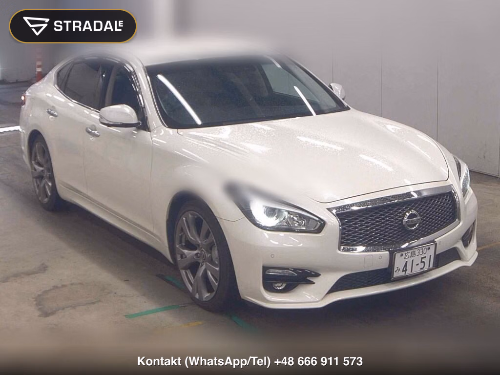 NISSAN FUGA 370GT TYPE S 2021, aukcja z Japonii, zdjęcie 1