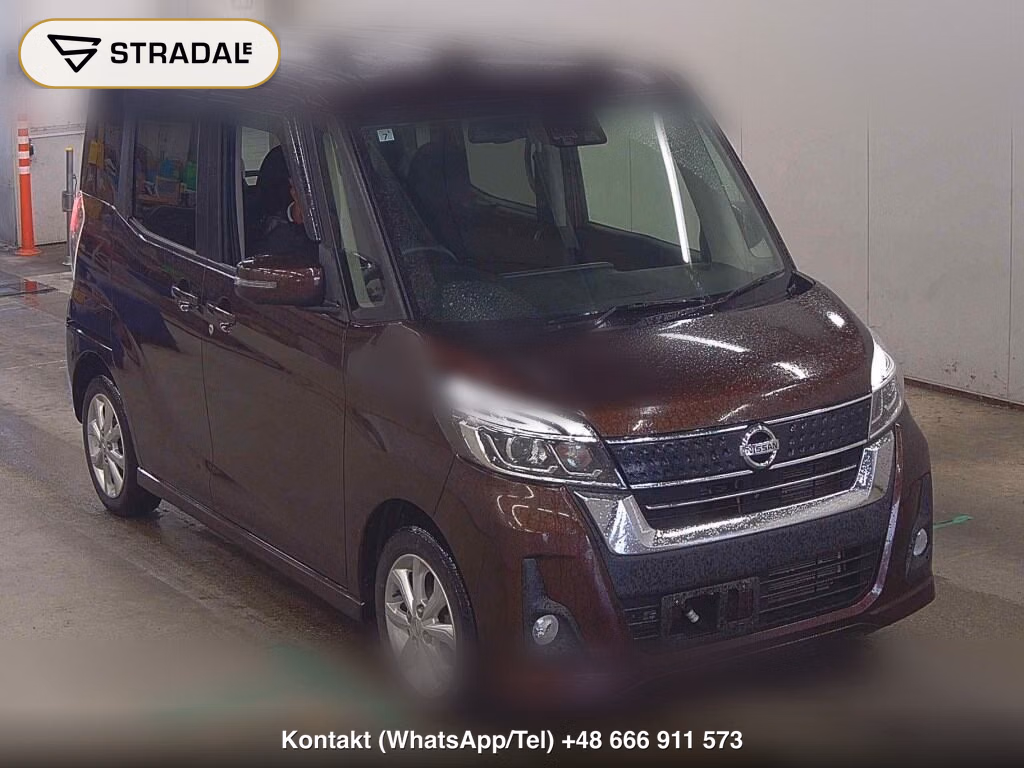 NISSAN DAYZ ROOX HIGHWAY STAR X 2017, aukcja z Japonii, zdjęcie 1