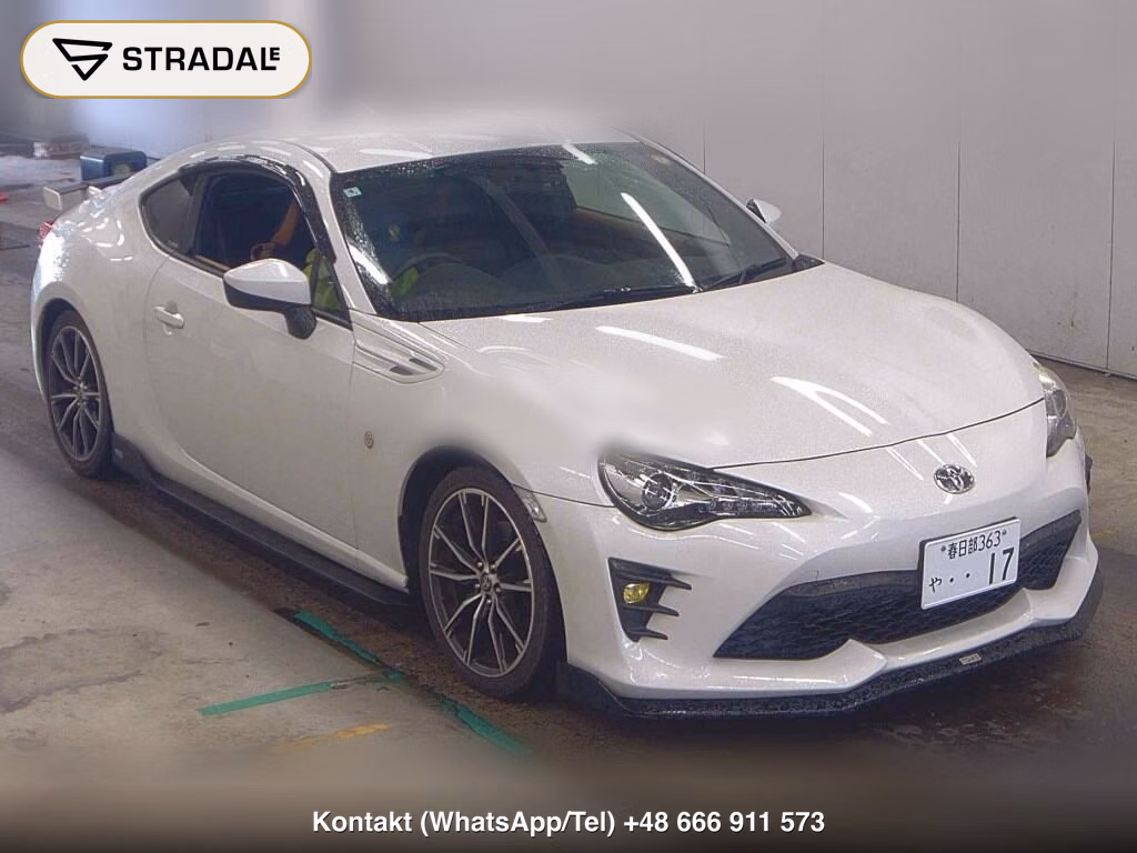 TOYOTA 86 GT LIMITED 2017, aukcja z Japonii, zdjęcie 1