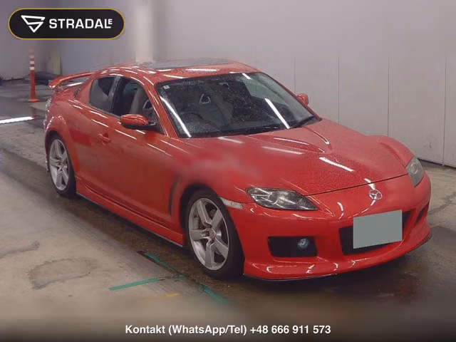MAZDA RX-8 TYPE S SAND BEIGE LEATHER PACKAGE 2007, samochód z aukcji Japonii