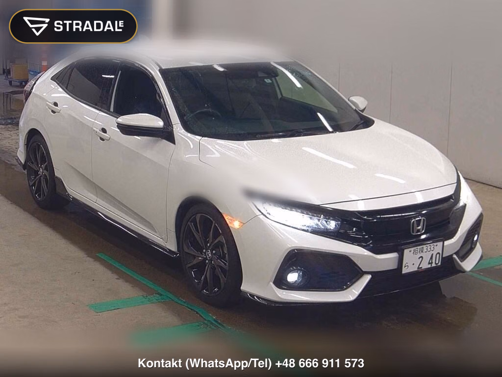 HONDA CIVIC 5D HATCHBACK HONDA SENSING 2018, aukcja z Japonii, zdjęcie 1
