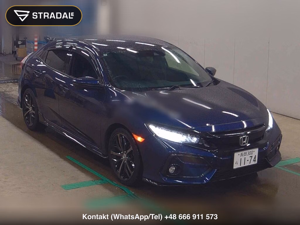 HONDA CIVIC 5D HATCHBACK HONDA SENSING 2021, aukcja z Japonii, zdjęcie 1