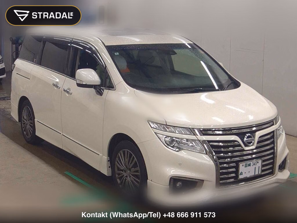 NISSAN ELGRAND 5D 350 HIGHWAY STAR URBAN CHROME 2020, aukcja z Japonii, zdjęcie 1