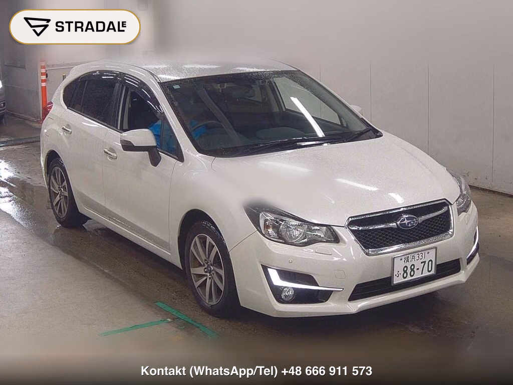 SUBARU IMPREZA SPORT 4WD 2.0I EYESIGHT PROUD EDITION 2016, aukcja z Japonii, zdjęcie 1