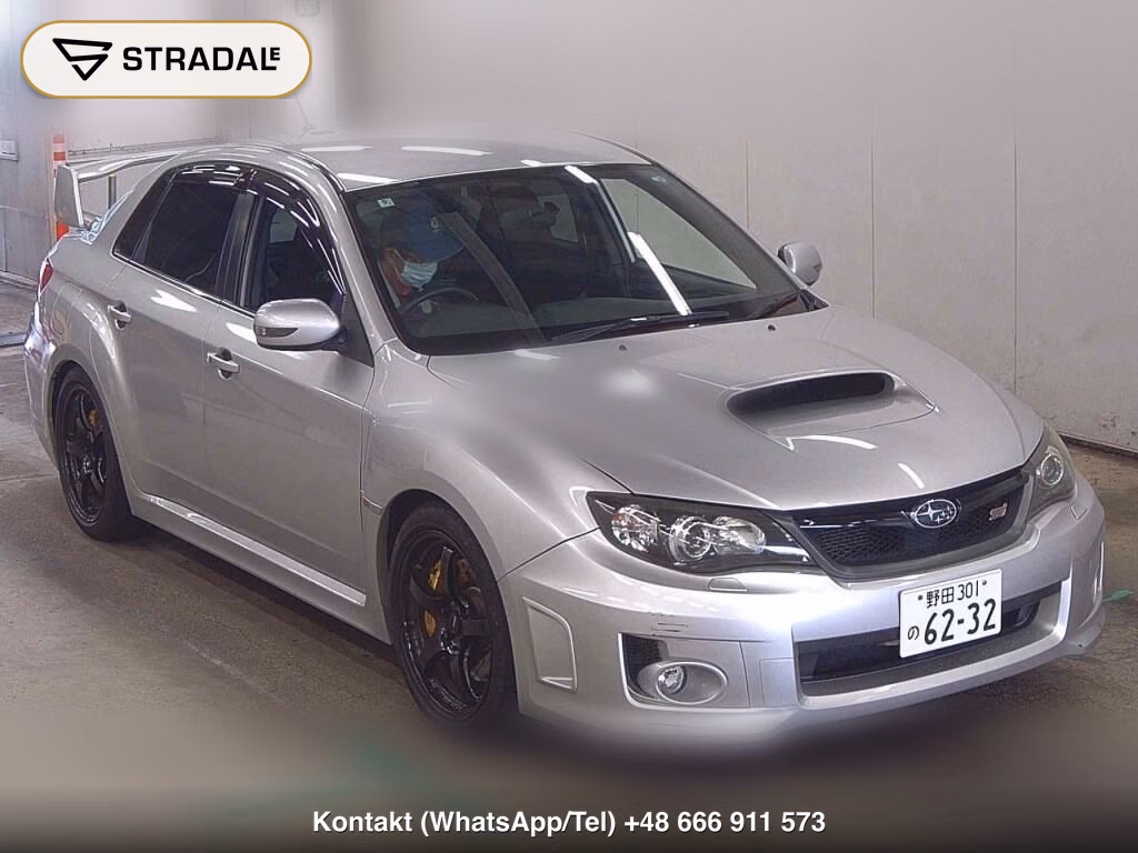 SUBARU IMPREZA 4D 4WD WRX STI 2010, aukcja z Japonii, zdjęcie 1