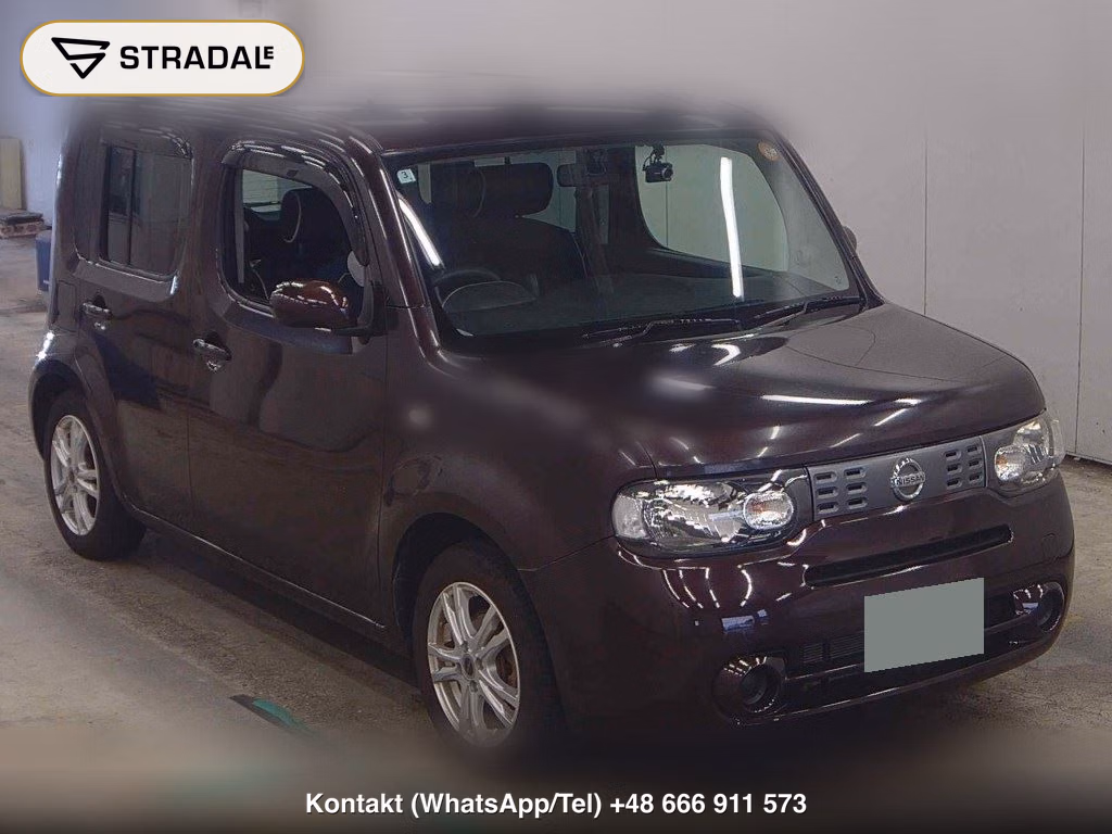 NISSAN CUBE 15X INDIGO + PLASMA 2012, aukcja z Japonii, zdjęcie 1