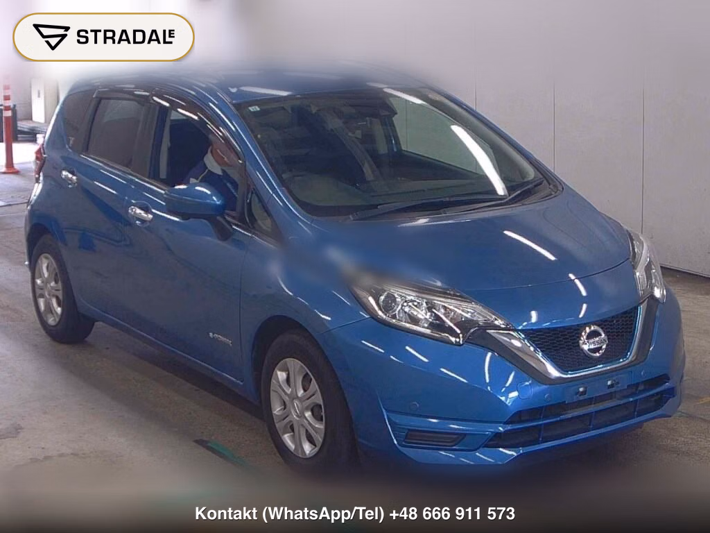NISSAN NOTE E-POWER X 2017, aukcja z Japonii, zdjęcie 1