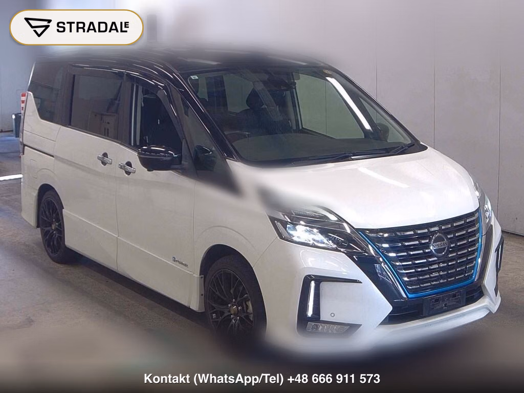 NISSAN SERENA 5D E-POWER HIGHWAY STAR V 2021, aukcja z Japonii, zdjęcie 1