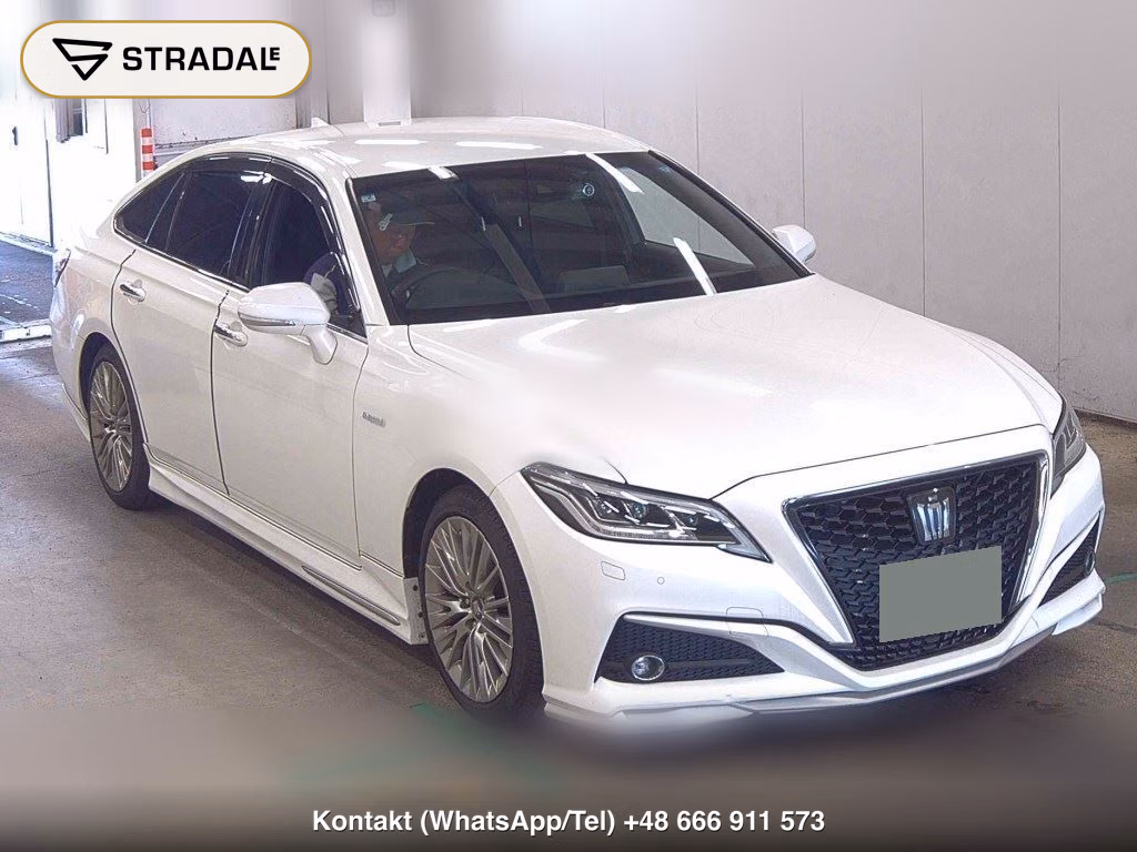 TOYOTA CROWN HYBRID G 2019, aukcja z Japonii, zdjęcie 1