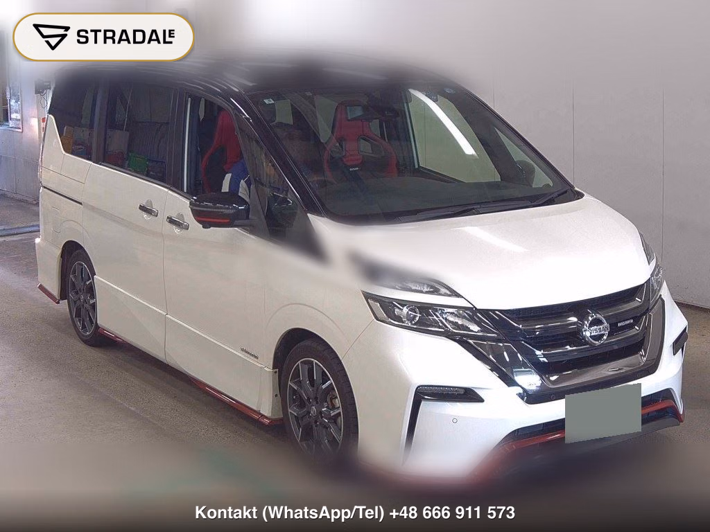 NISSAN SERENA 5D NISMO 2019, aukcja z Japonii, zdjęcie 1