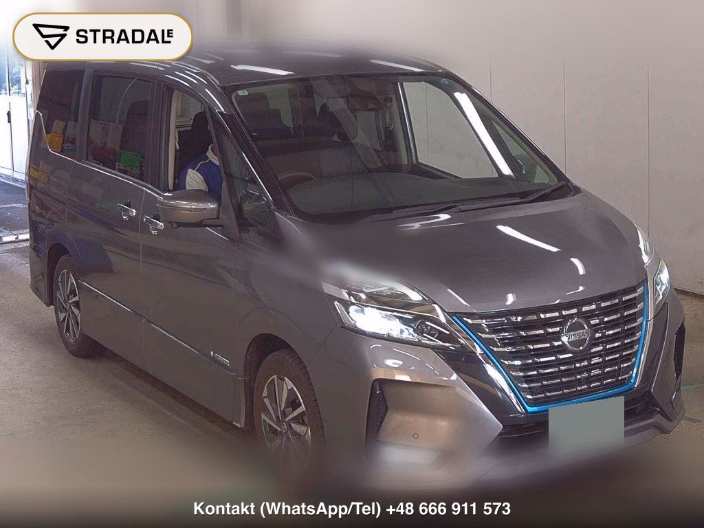 NISSAN SERENA 5D E-POWER HIGHWAY STAR V 2021, aukcja z Japonii, zdjęcie 1