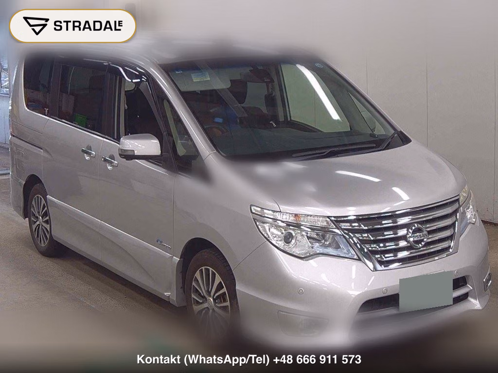 NISSAN SERENA 5D HIGHWAY STAR S-HYBRID ADVANCED SAFETY PA 2014, aukcja z Japonii, zdjęcie 1