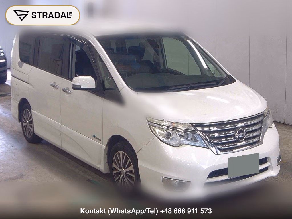 NISSAN SERENA 5D HIGHWAY STAR S-HYBRID 2014, aukcja z Japonii, zdjęcie 1