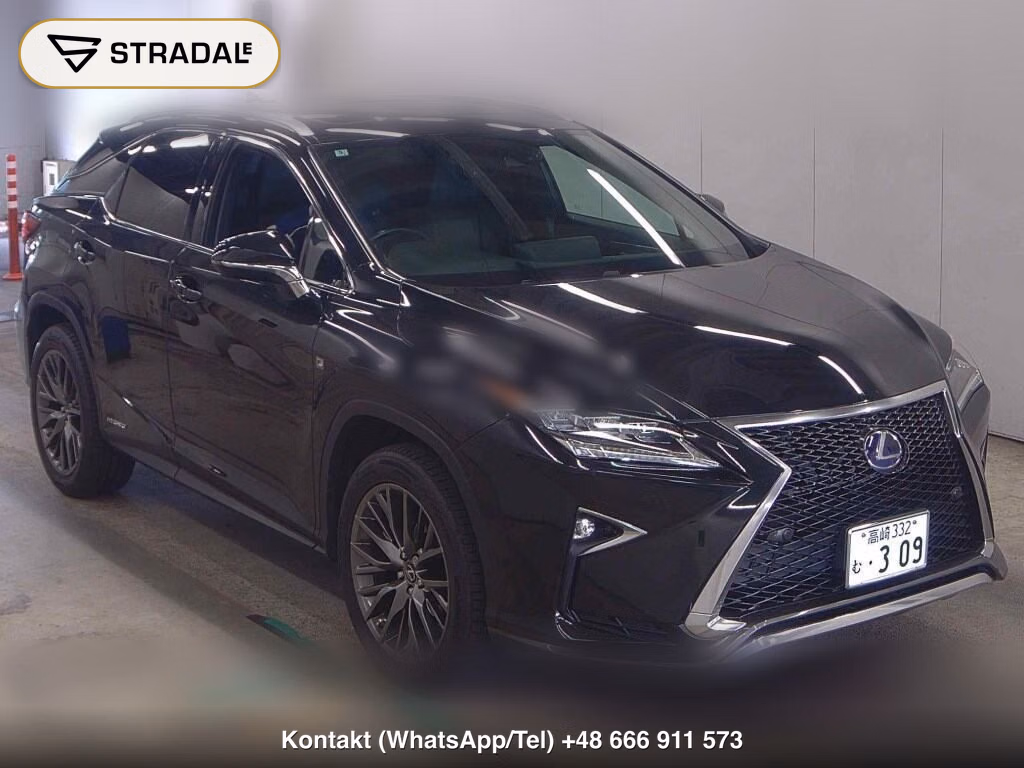 LEXUS RX 4WD RX450H F SPORT 2016, aukcja z Japonii, zdjęcie 1
