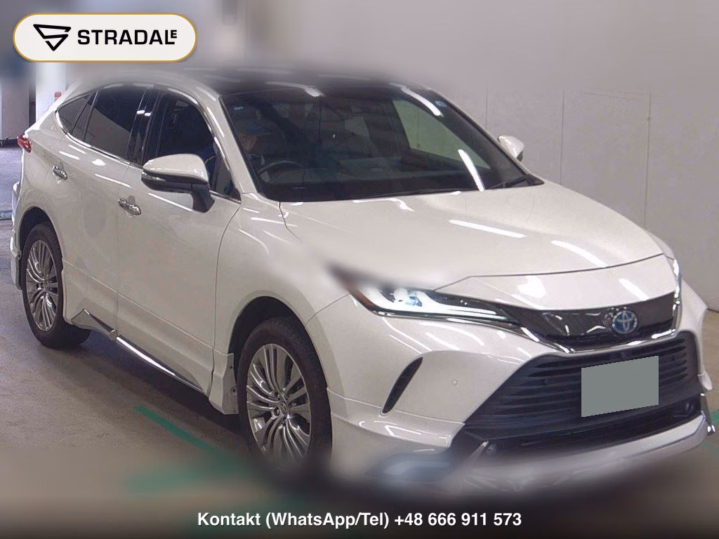 TOYOTA HARRIER HYBRID Z LEATHER PACKAGE 2021, aukcja z Japonii, zdjęcie 1