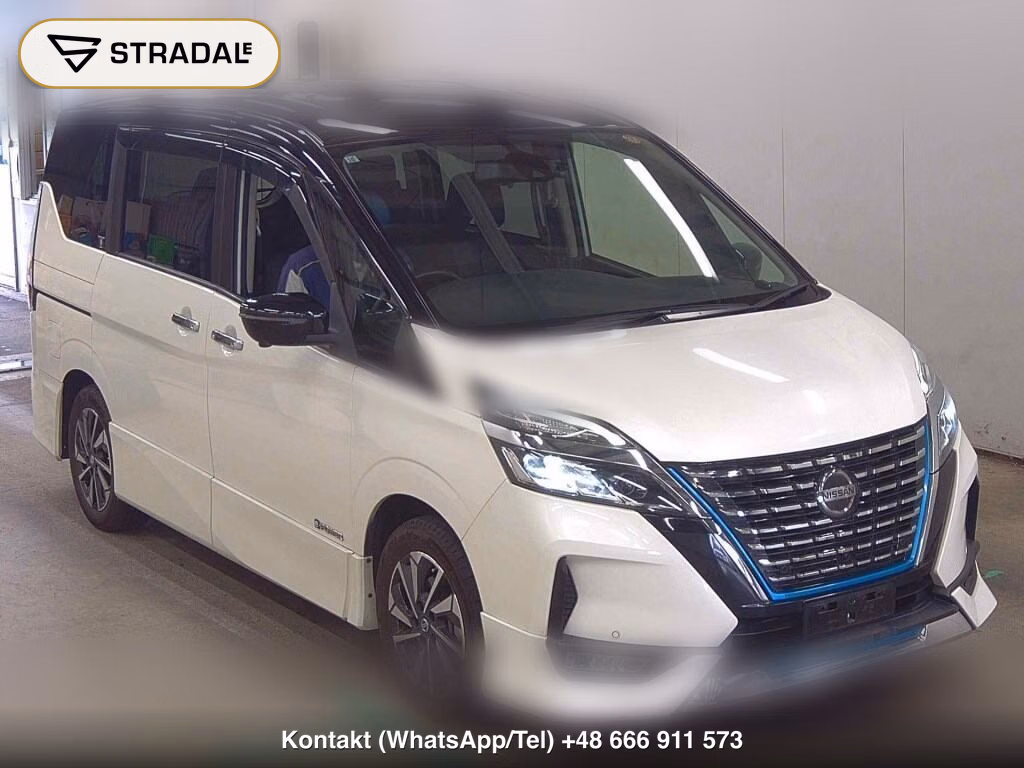 NISSAN SERENA 5D E-POWER HIGHWAY STAR V 2021, aukcja z Japonii, zdjęcie 1