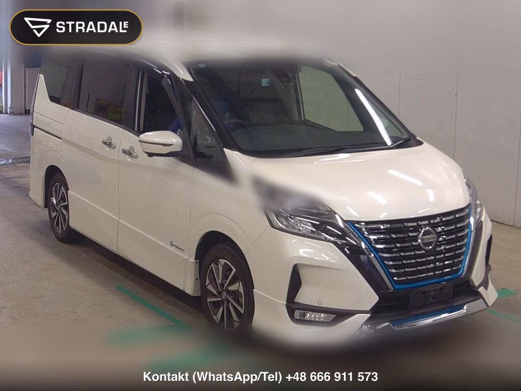 NISSAN SERENA 5D E-POWER HIGHWAY STAR V 2020, aukcja z Japonii, zdjęcie 1