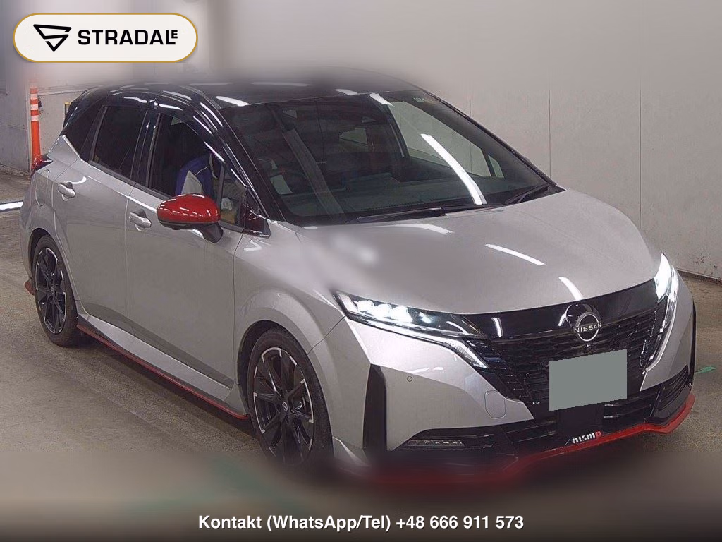 NISSAN AURA NISMO 2022, aukcja z Japonii, zdjęcie 1