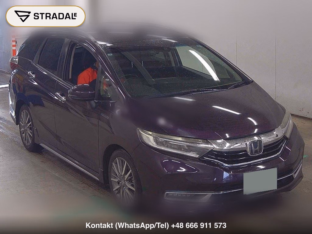 HONDA SHUTTLE HYBRID Z HONDA SENSING 2019, aukcja z Japonii, zdjęcie 1