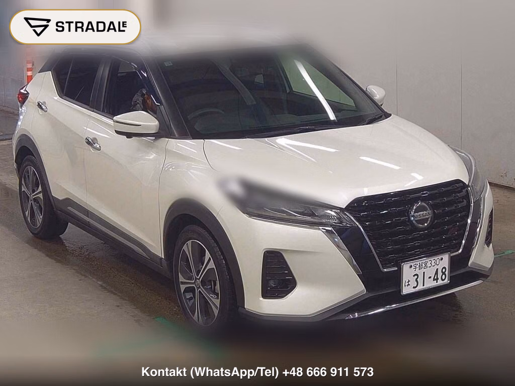 NISSAN KICKS 5D X 2021, aukcja z Japonii, zdjęcie 1