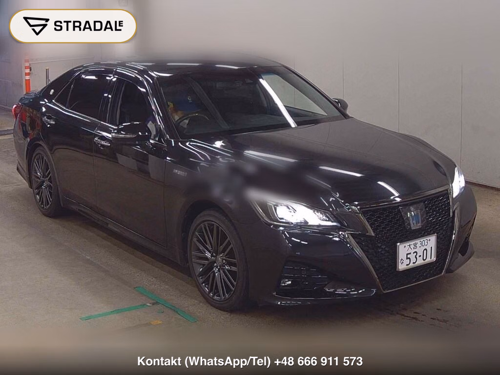 TOYOTA CROWN HYBRID ATHLETE S J-FRONTIER LIMITED 2018, aukcja z Japonii, zdjęcie 1