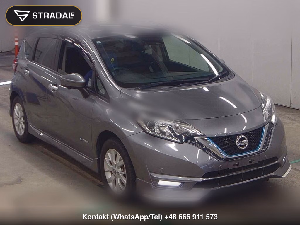 NISSAN NOTE E-POWER X 2019, aukcja z Japonii, zdjęcie 1