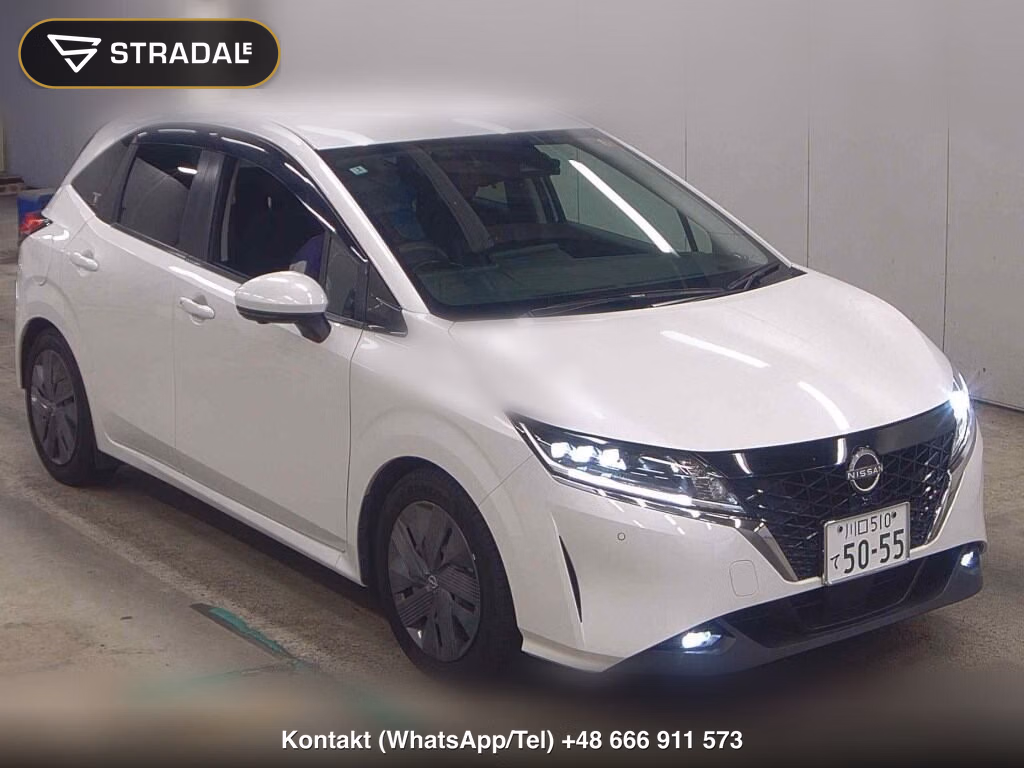 NISSAN NOTE X 2021, aukcja z Japonii, zdjęcie 1