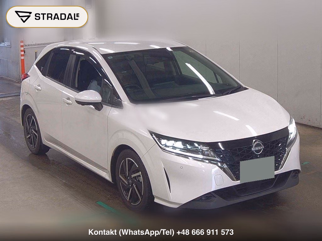 NISSAN NOTE X 2022, aukcja z Japonii, zdjęcie 1