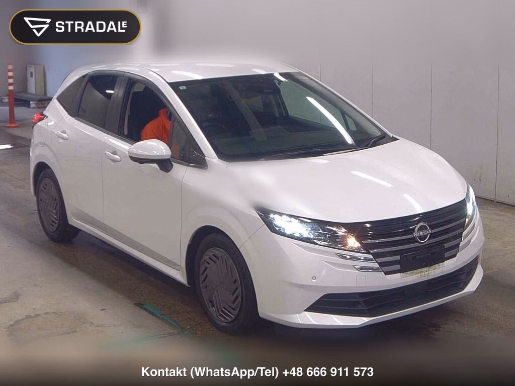 NISSAN NOTE X 2024, aukcja z Japonii, zdjęcie 1