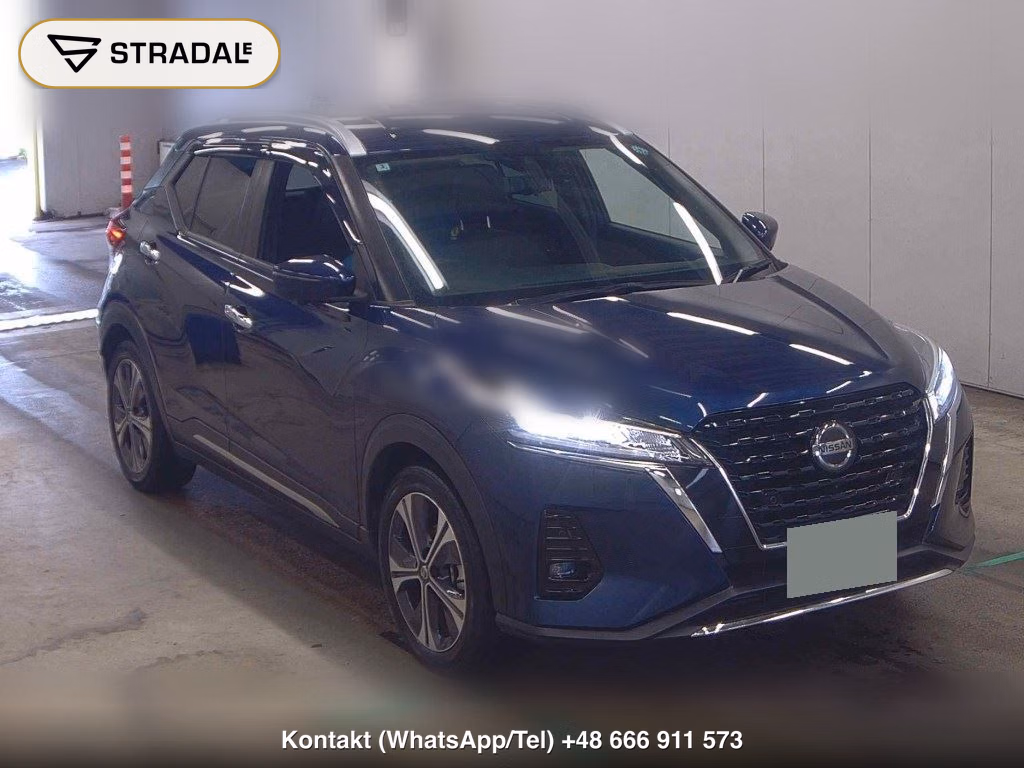 NISSAN KICKS 5D X 2022, aukcja z Japonii, zdjęcie 1