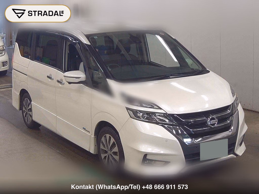 NISSAN SERENA 5D HIGHWAY STAR 2016, aukcja z Japonii, zdjęcie 1