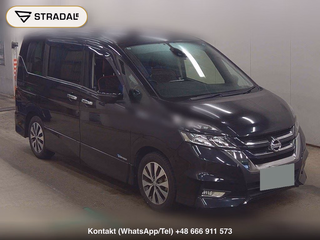 NISSAN SERENA 5D HIGHWAY STAR 2017, aukcja z Japonii, zdjęcie 1