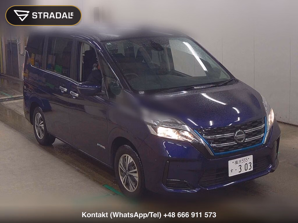 NISSAN SERENA 5D E-POWER XV 2019, aukcja z Japonii, zdjęcie 1