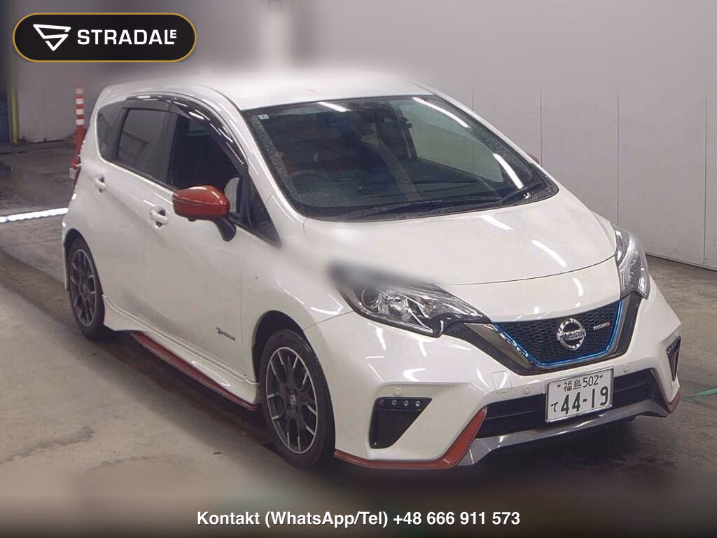 NISSAN NOTE E-POWER NISMO 2018, aukcja z Japonii, zdjęcie 1